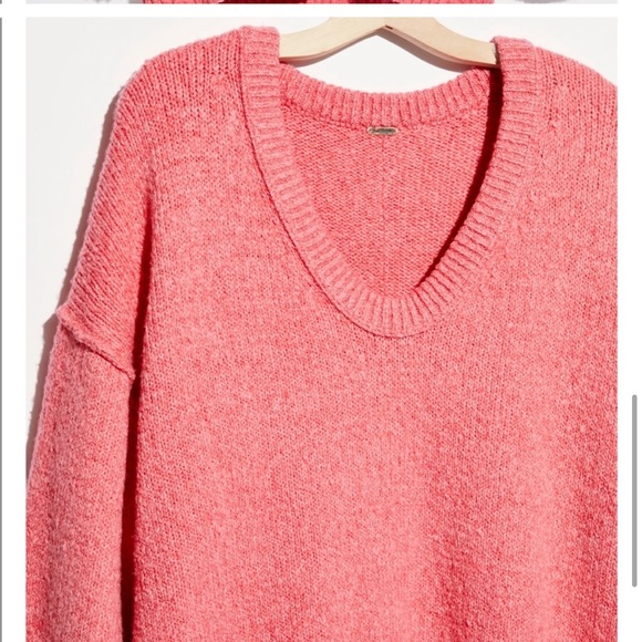 Free People Brookside Tunic in Pink Lightning O1 - Picture 8 of 15
